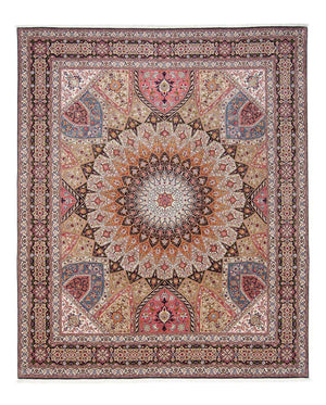 Alfombra Persa - Tabriz - Real - 302 x 254 cm - multicolor