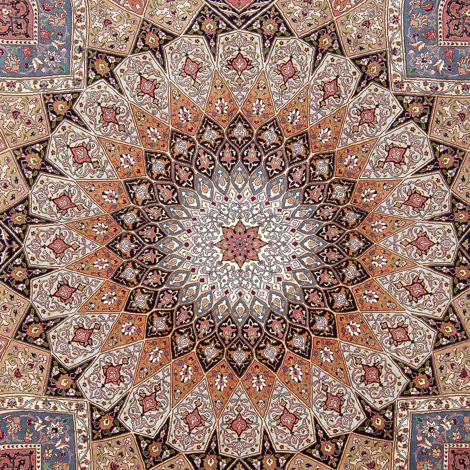 Alfombra Persa - Tabriz - Real - 302 x 254 cm - multicolor