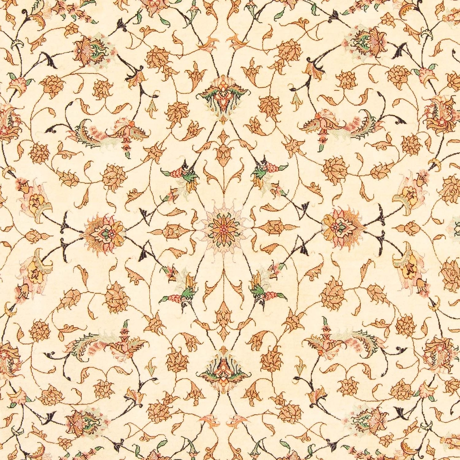 Alfombra Persa - Tabriz - Real - 281 x 201 cm - beige