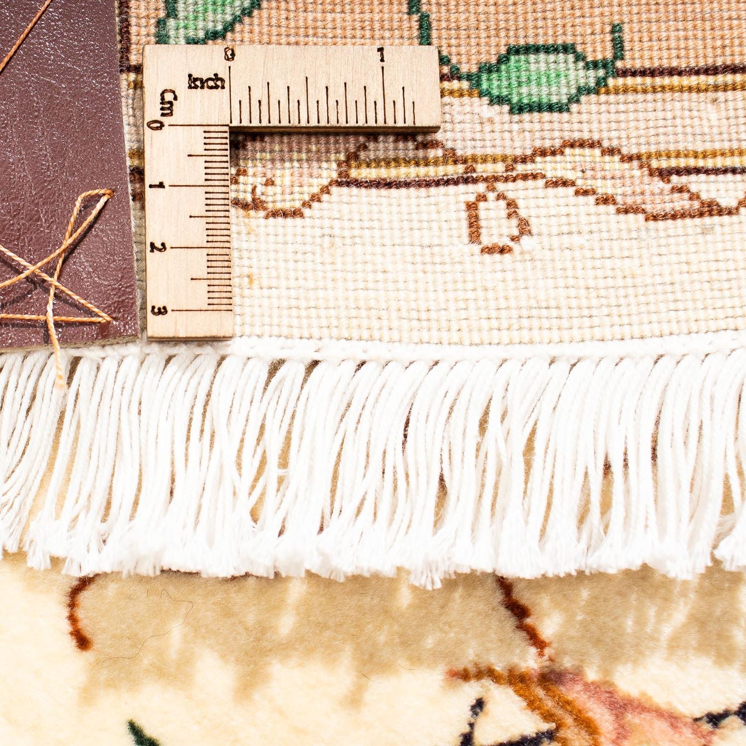 Alfombra Persa - Tabriz - Real - 281 x 201 cm - beige