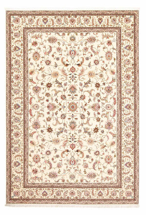 Alfombra Persa - Tabriz - Real - 303 x 206 cm - beige