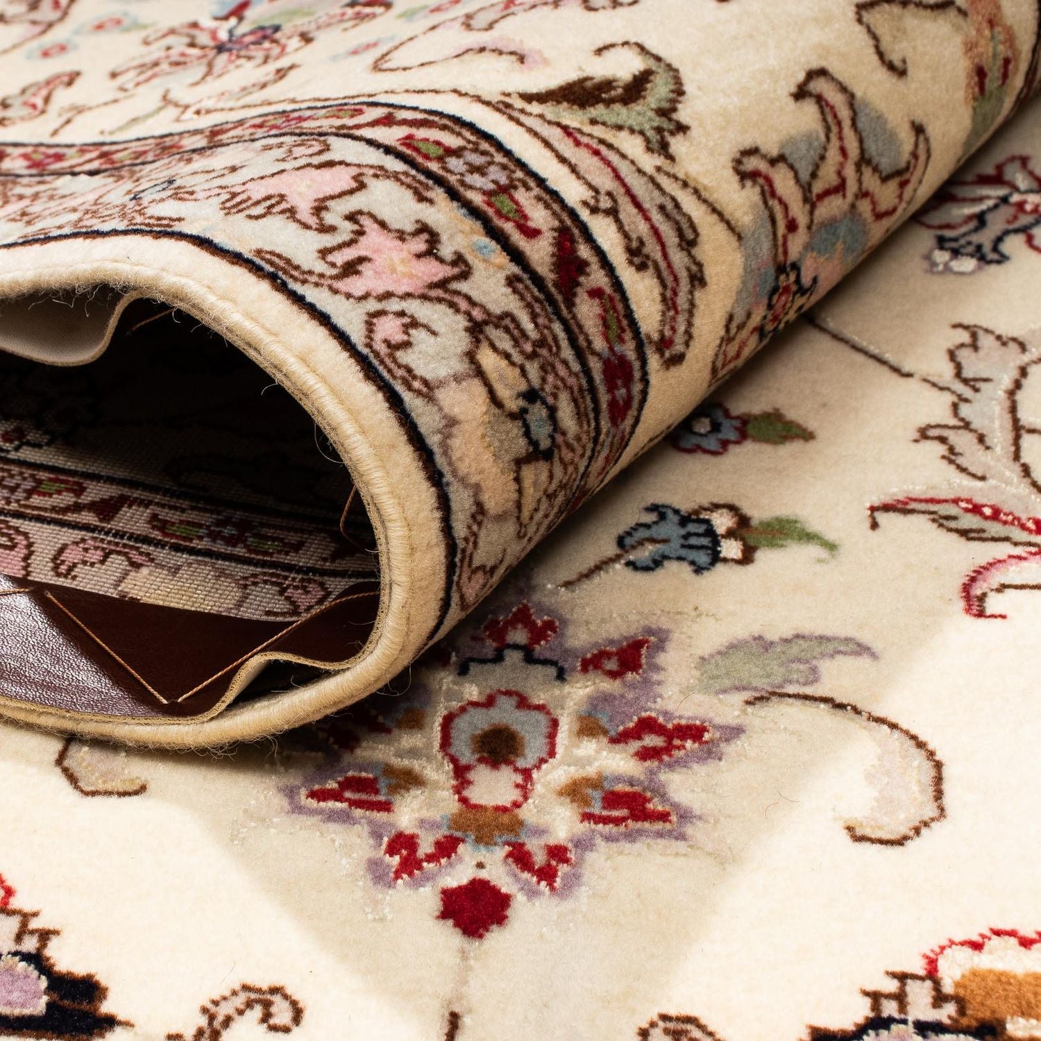 Alfombra Persa - Tabriz - Real - 303 x 206 cm - beige