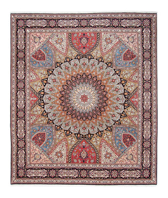 Alfombra Persa - Tabriz - Real - 304 x 253 cm - multicolor
