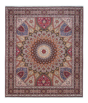 Alfombra Persa - Tabriz - Real - 304 x 254 cm - multicolor
