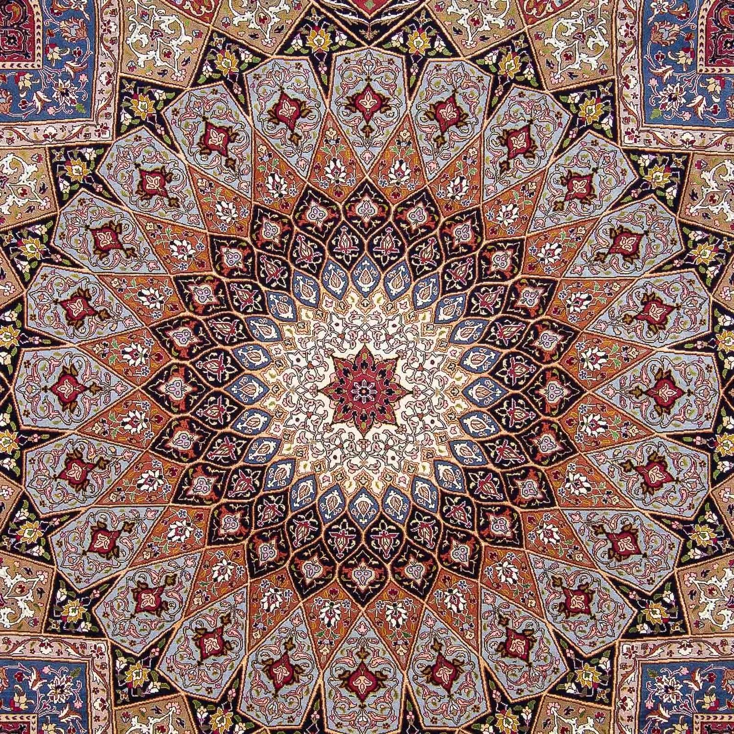 Alfombra Persa - Tabriz - Real - 304 x 254 cm - multicolor