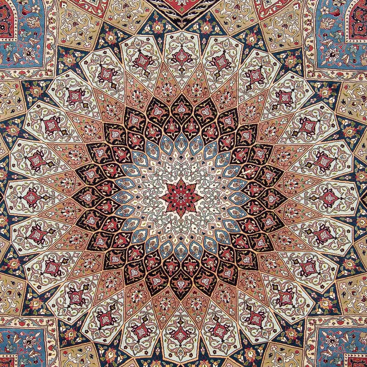 Alfombra Persa - Tabriz - Real - 305 x 258 cm - multicolor