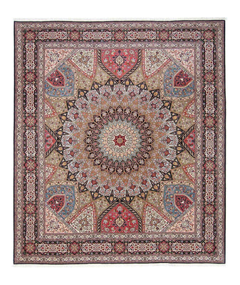Alfombra Persa - Tabriz - Real - 297 x 253 cm - multicolor