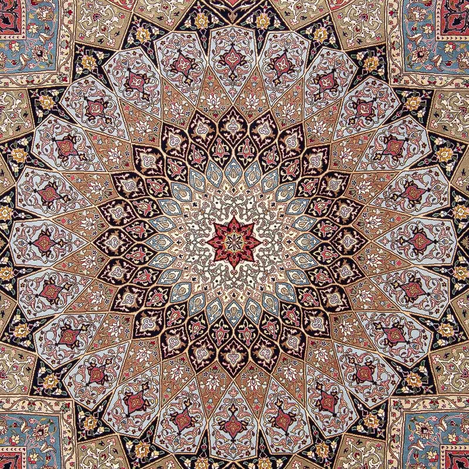 Alfombra Persa - Tabriz - Real - 297 x 253 cm - multicolor