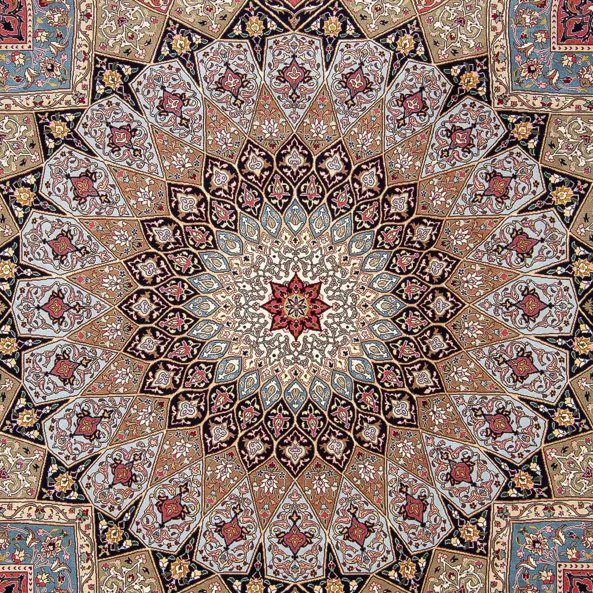 Alfombra Persa - Tabriz - Real - 297 x 253 cm - multicolor