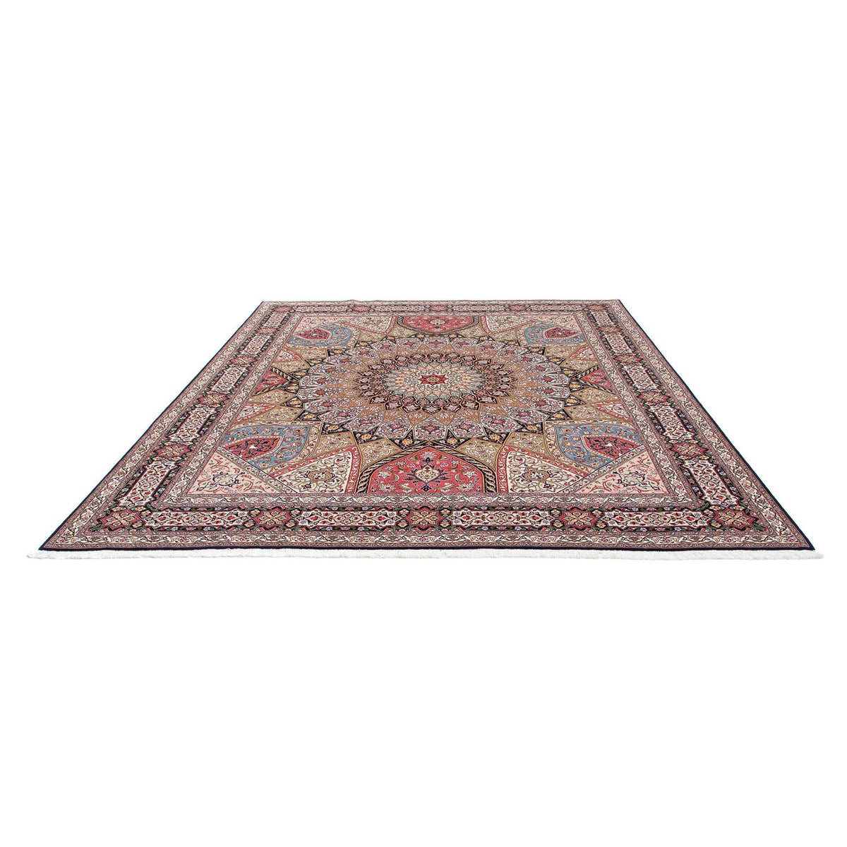 Alfombra Persa - Tabriz - Real - 297 x 253 cm - multicolor