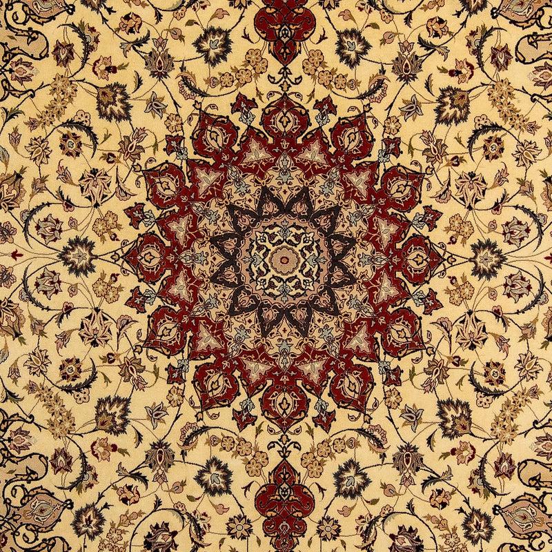 Alfombra Persa - Tabriz - Real - 355 x 253 cm - beige