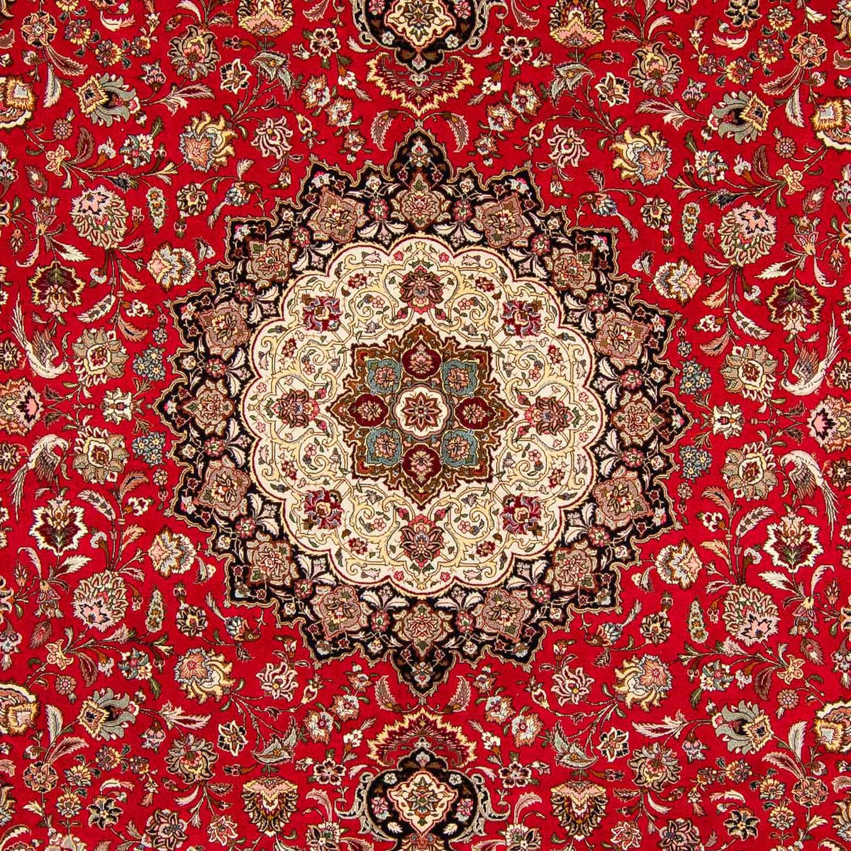 Alfombra Persa - Tabriz - Real - 405 x 302 cm - rojo
