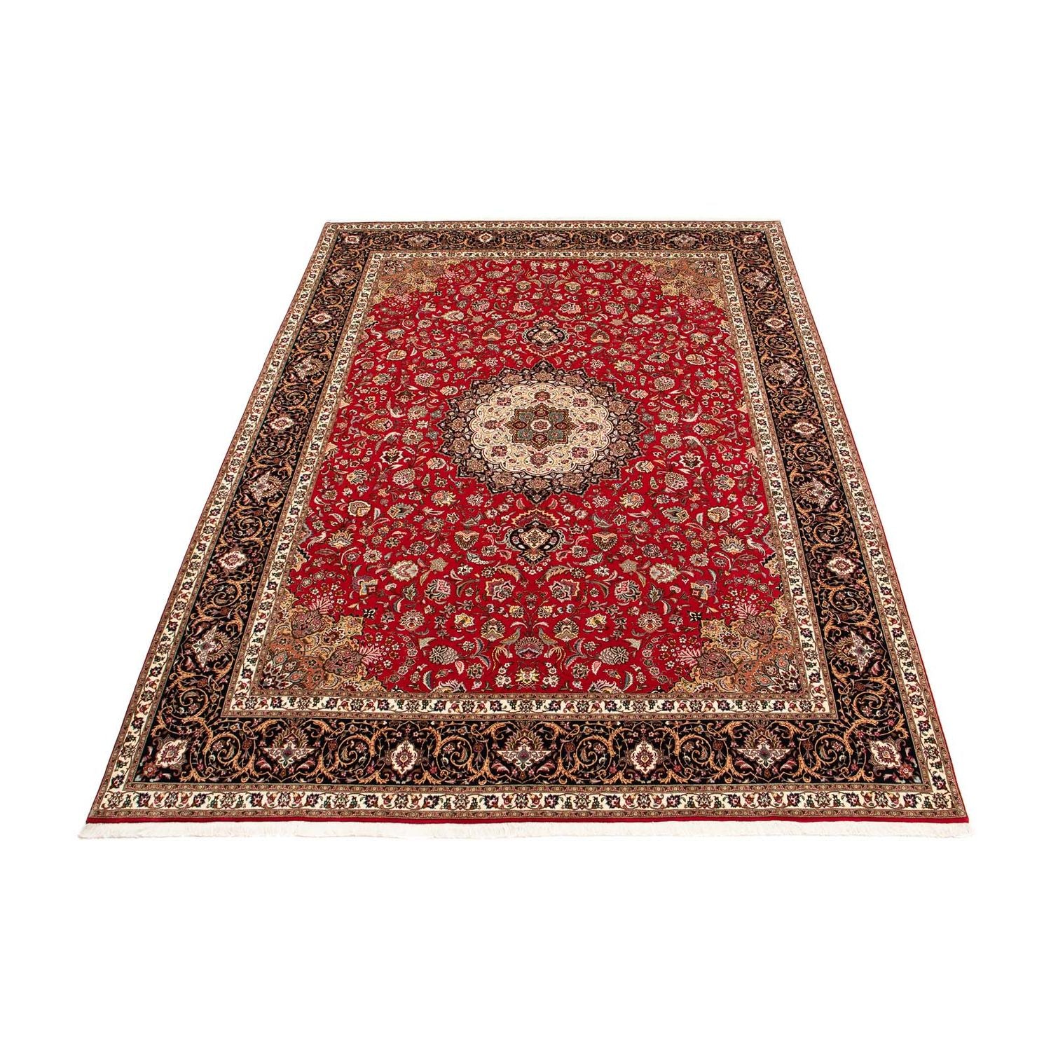 Alfombra Persa - Tabriz - Real - 405 x 302 cm - rojo