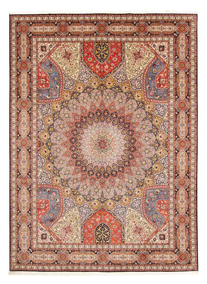 Alfombra Persa - Tabriz - Real - 412 x 303 cm - multicolor