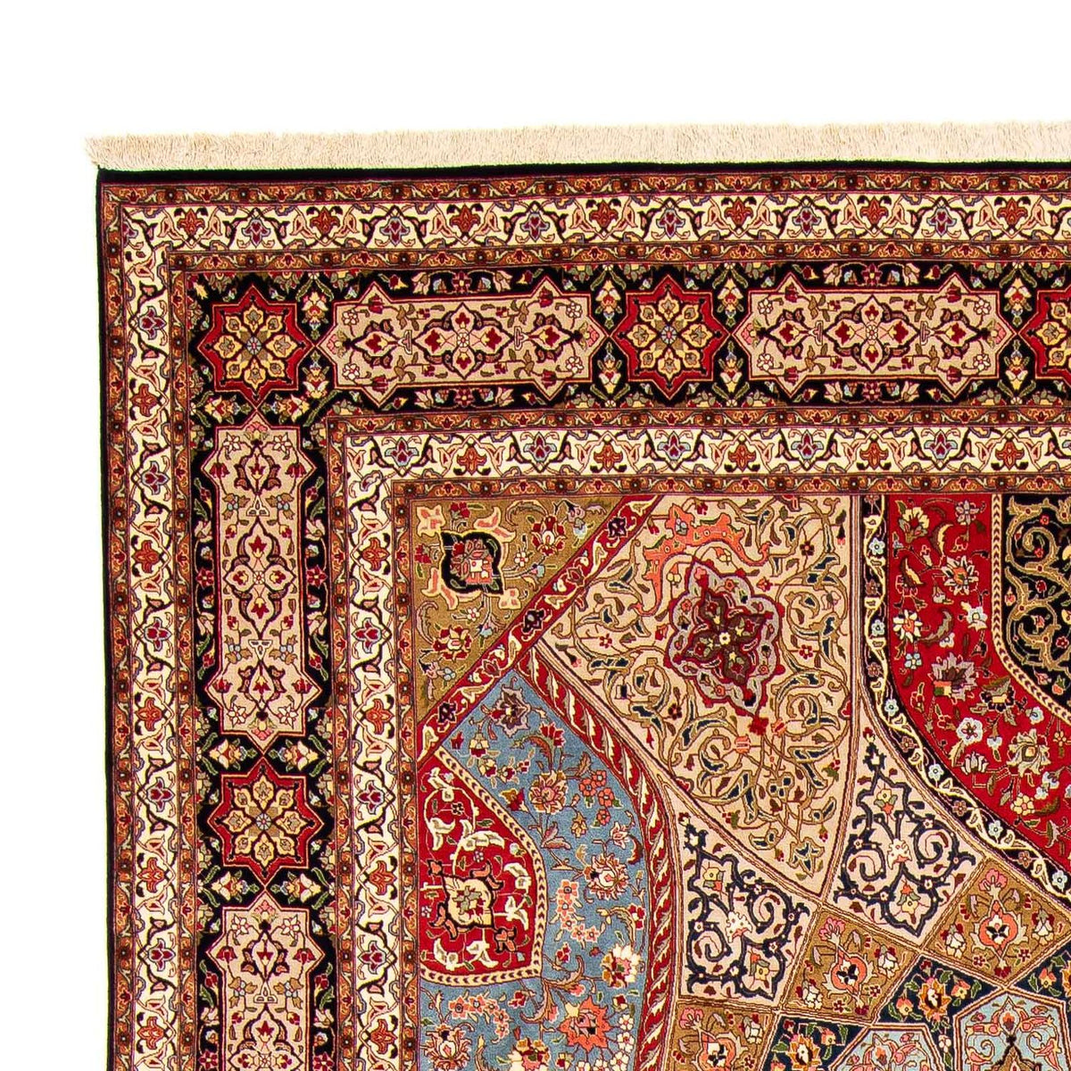 Alfombra Persa - Tabriz - Real - 402 x 300 cm - multicolor
