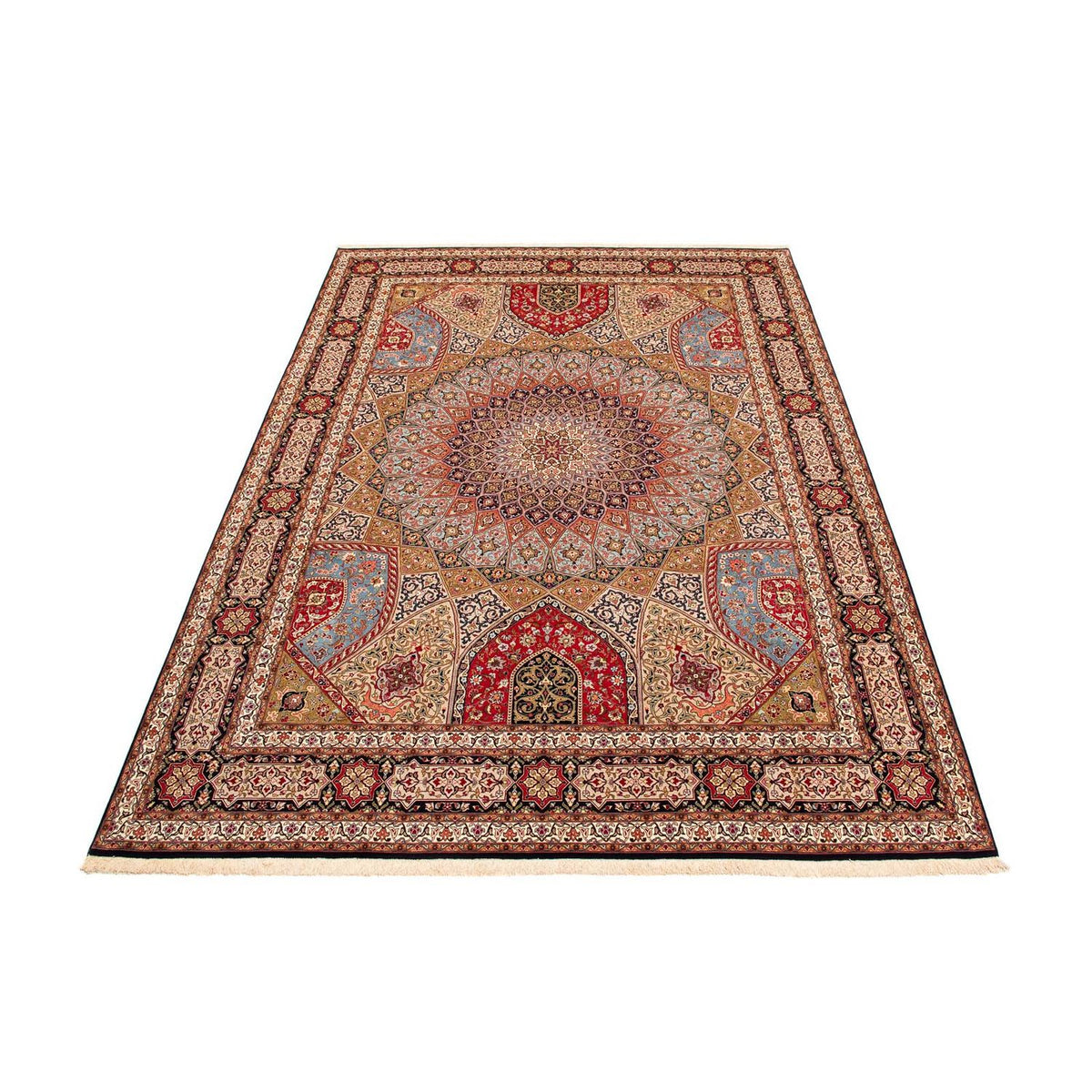 Alfombra Persa - Tabriz - Real - 402 x 300 cm - multicolor