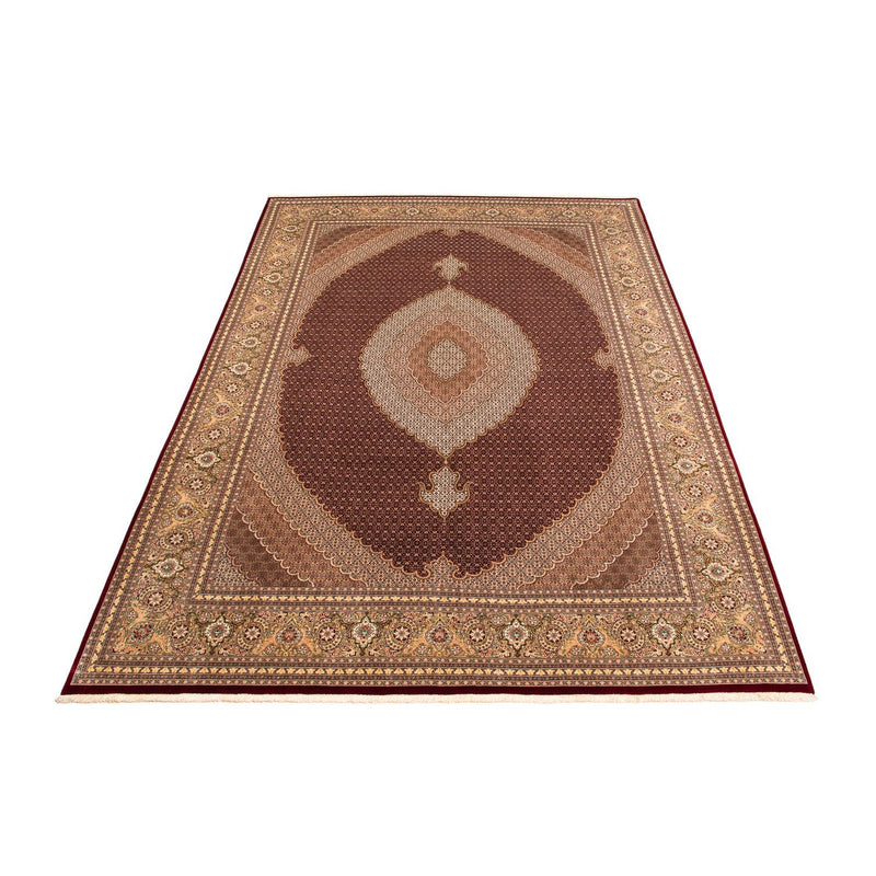 Alfombra persa - Tabriz - 403 x 300 cm - rojo oscuro