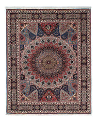 Alfombra Persa - Tabriz - Real - 190 x 156 cm - marrón claro