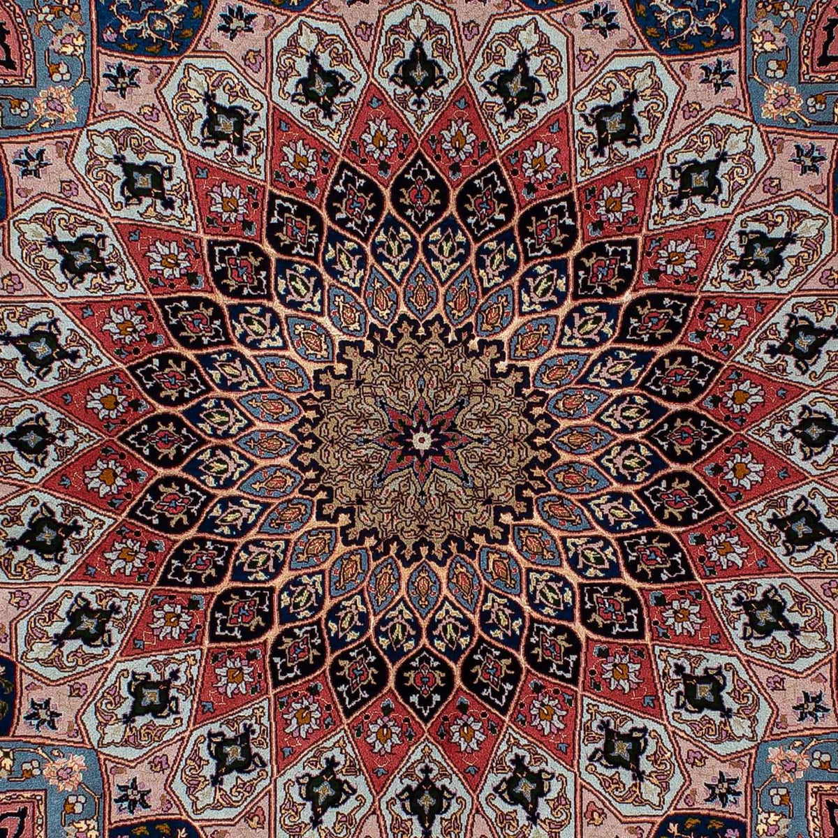 Alfombra Persa - Tabriz - Real - 190 x 156 cm - marrón claro