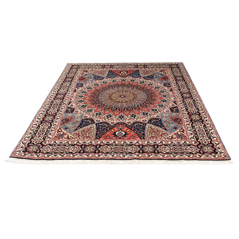 Alfombra Persa - Tabriz - Real - 190 x 156 cm - marrón claro