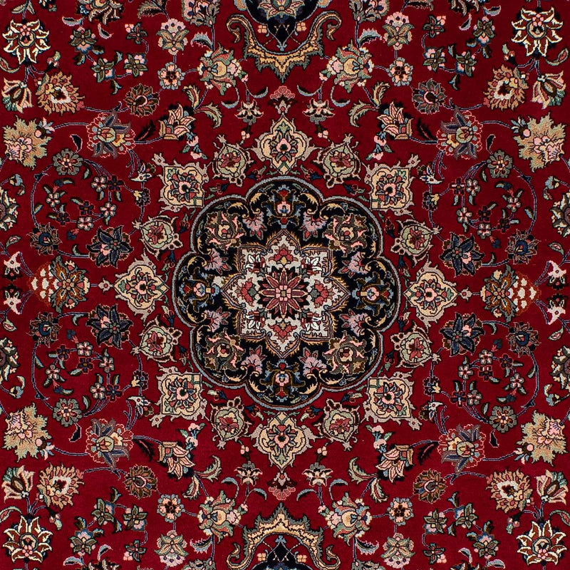 Alfombra Persa - Tabriz - Real - 212 x 149 cm - rojo oscuro