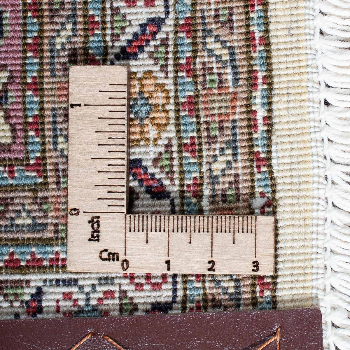 Alfombra persa - Tabriz - 198 x 152 cm - marrón claro