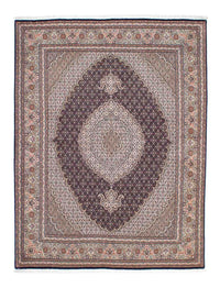 Alfombra persa - Tabriz - 205 x 156 cm - marrón claro