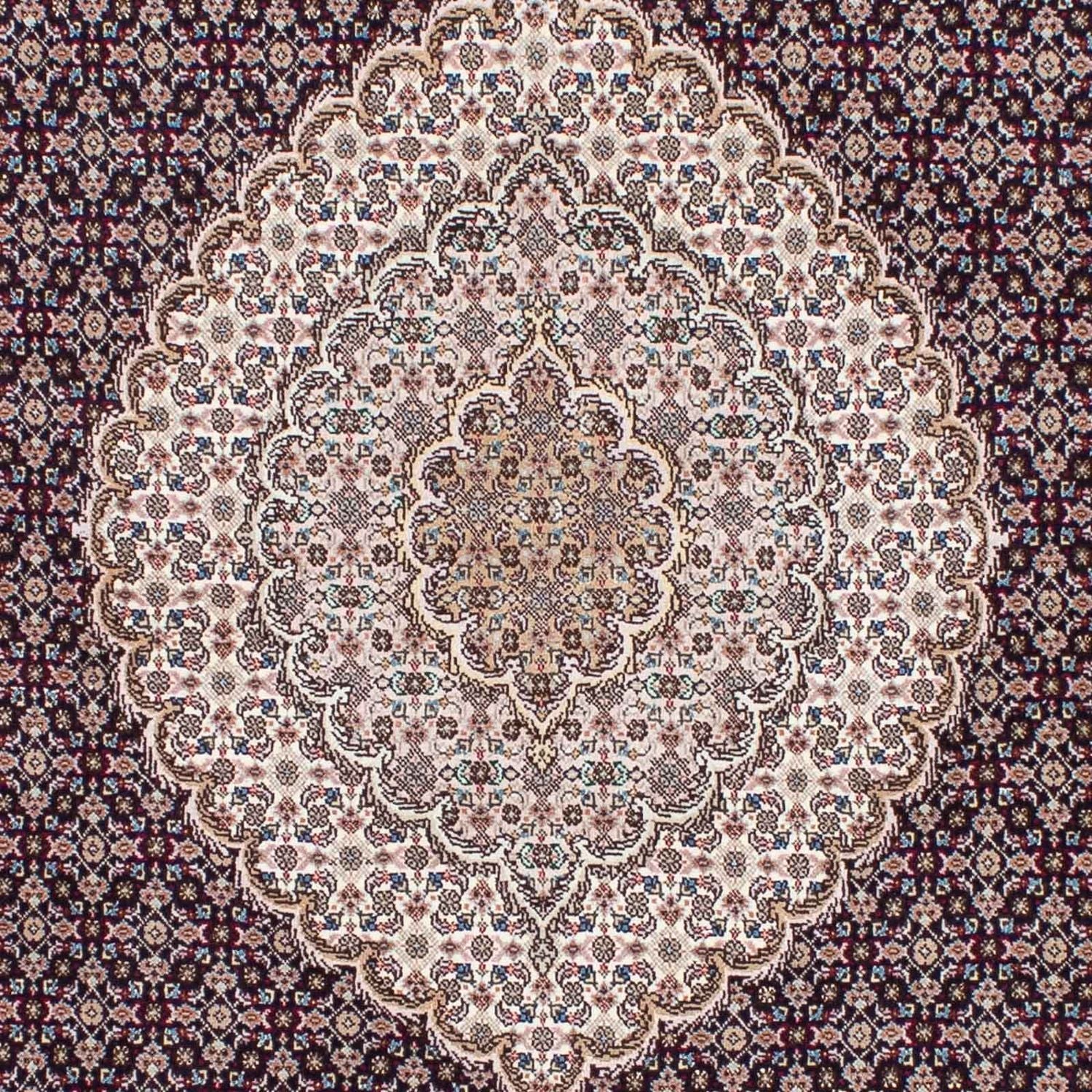 Alfombra persa - Tabriz - 205 x 156 cm - marrón claro
