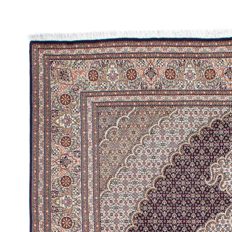 Alfombra persa - Tabriz - 205 x 156 cm - marrón claro
