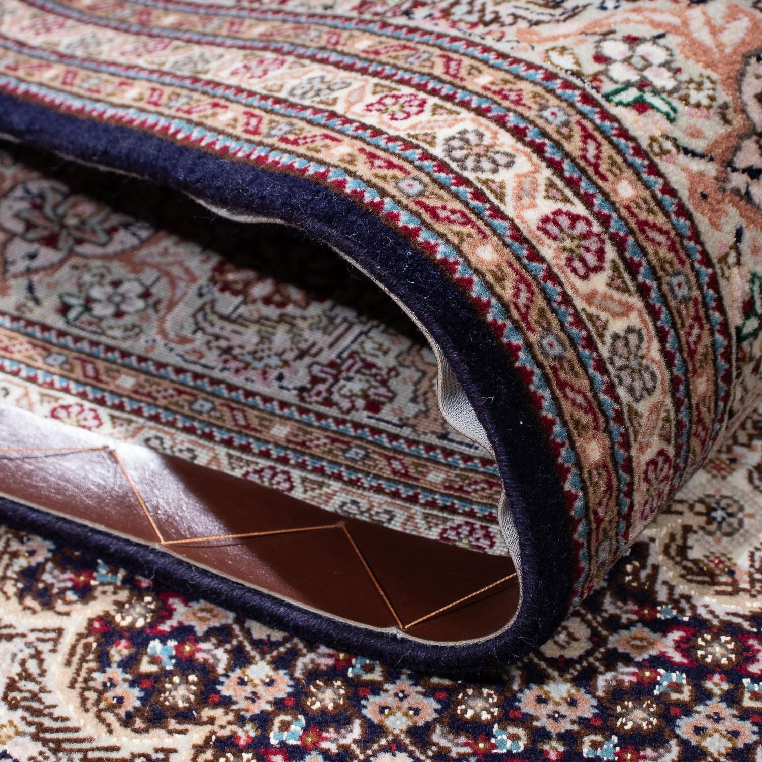 Alfombra persa - Tabriz - 205 x 156 cm - marrón claro