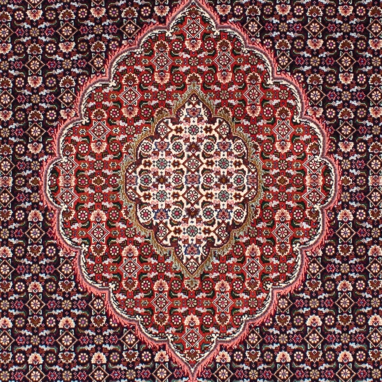 Alfombra persa - Tabriz - 194 x 154 cm - marrón claro