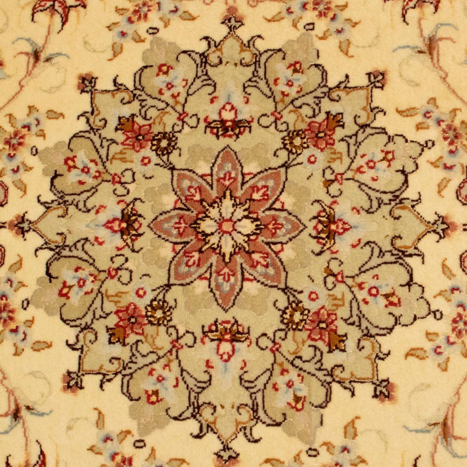Alfombra Persa - Tabriz - Real - 147 x 104 cm - beige