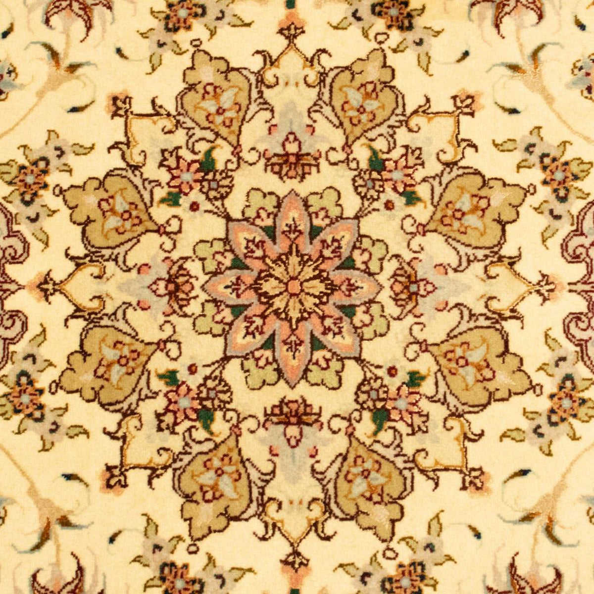 Alfombra Persa - Tabriz - Real - 150 x 102 cm - beige