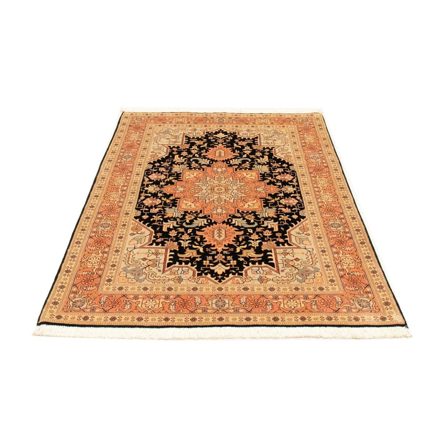 Alfombra Persa - Tabriz - Real - 153 x 100 cm - azul oscuro