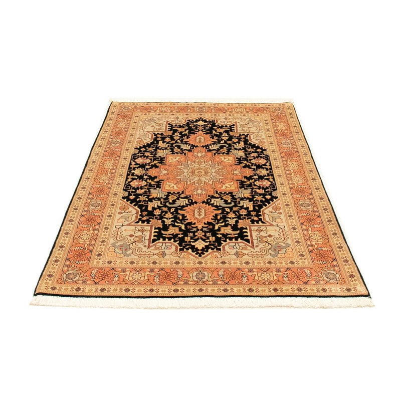 Alfombra Persa - Tabriz - Real - 153 x 100 cm - azul oscuro