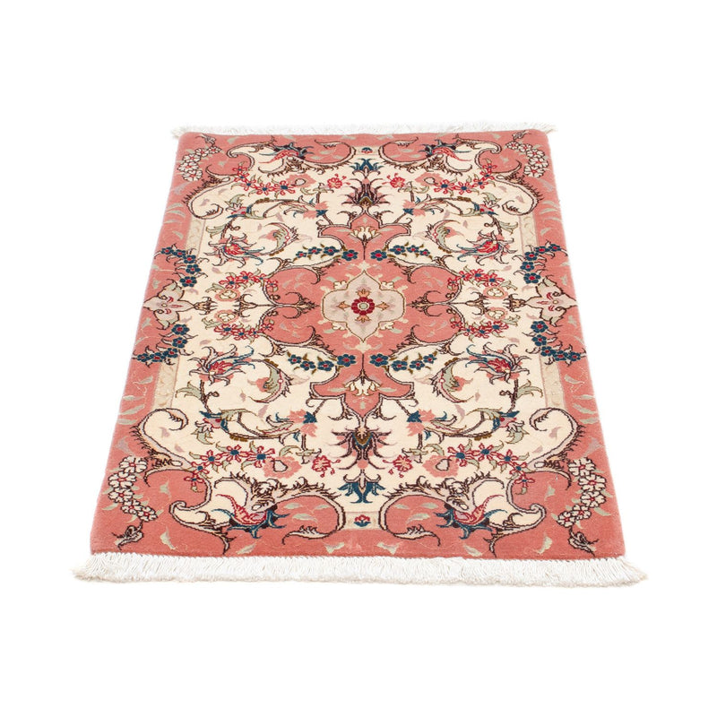 Alfombra Persa - Tabriz - Real - 90 x 60 cm - beige