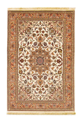 Alfombra Persa - Tabriz - Real - 157 x 103 cm - beige
