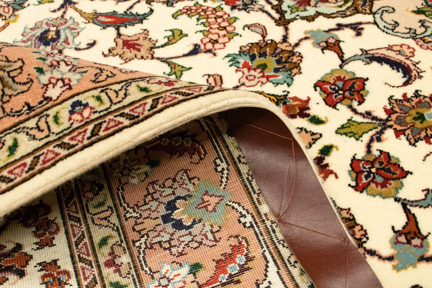 Alfombra Persa - Tabriz - Real - 157 x 103 cm - beige