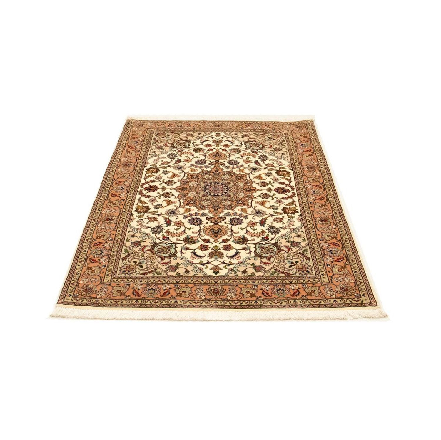 Alfombra Persa - Tabriz - Real - 157 x 103 cm - beige