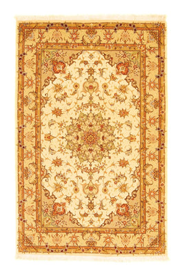 Alfombra Persa - Tabriz - Real - 162 x 102 cm - beige