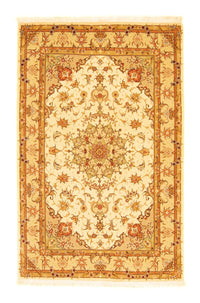 Alfombra Persa - Tabriz - Real - 162 x 102 cm - beige