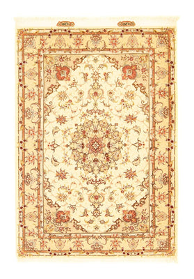 Alfombra Persa - Tabriz - Real - 148 x 102 cm - beige
