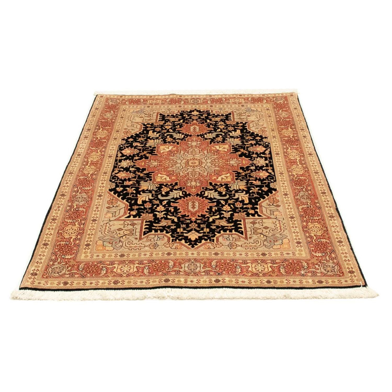 Alfombra Persa - Tabriz - Real - 152 x 101 cm - negro