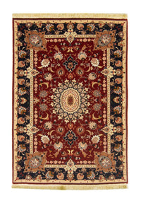 Alfombra Persa - Tabriz - Real - 148 x 102 cm - rojo