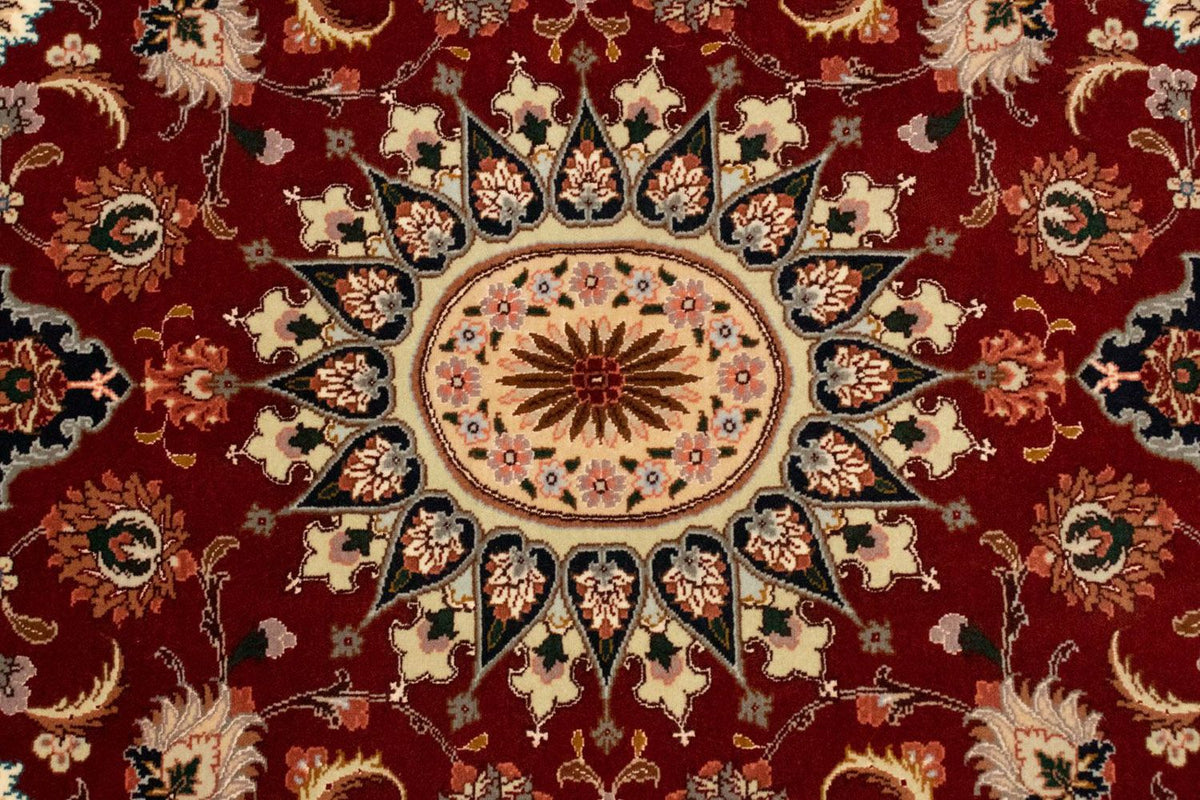 Alfombra Persa - Tabriz - Real - 148 x 102 cm - rojo