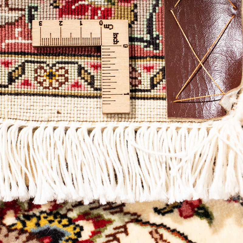 Alfombra de pasillo Alfombra Persa - Tabriz - Real - 298 x 72 cm - beige