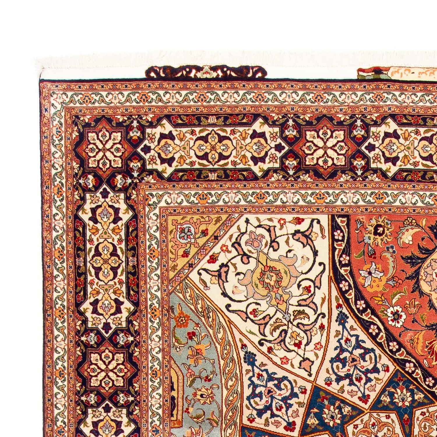 Alfombra Persa - Tabriz - Real - 301 x 200 cm - multicolor