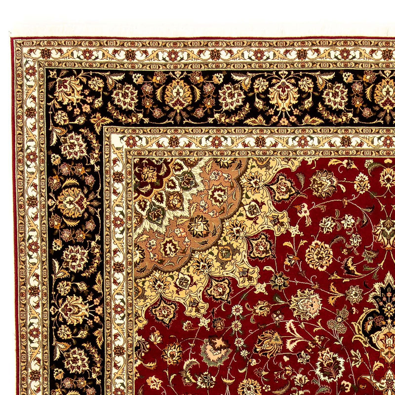 Alfombra Persa - Tabriz - Real - 354 x 252 cm - rojo oscuro