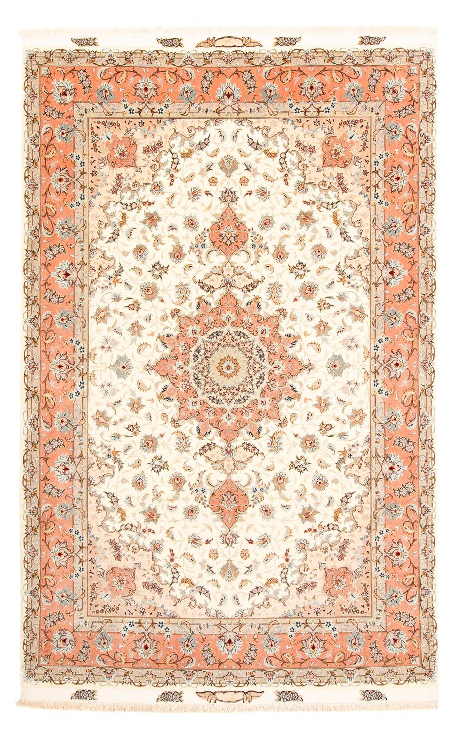 Alfombra Persa - Tabriz - Real - 300 x 197 cm - beige
