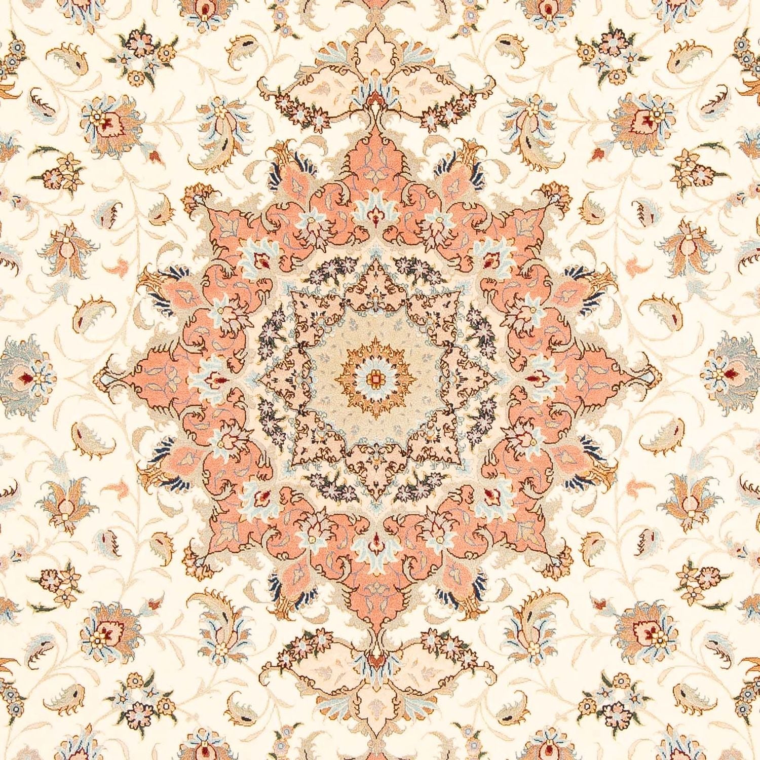 Alfombra Persa - Tabriz - Real - 300 x 197 cm - beige